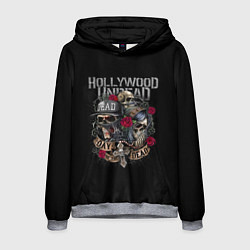 Толстовка-худи мужская Day of the Dead, HU, цвет: 3D-меланж