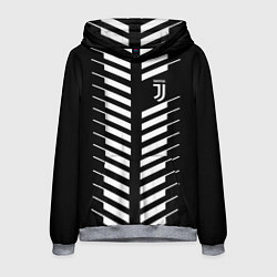 Толстовка-худи мужская FC Juventus: Creative, цвет: 3D-меланж