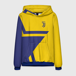 Толстовка-худи мужская FC Juventus: Star, цвет: 3D-синий