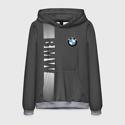 Толстовка-худи мужская BMW SPORT, цвет: 3D-меланж