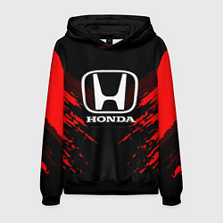 Толстовка-худи мужская Honda: Red Anger, цвет: 3D-черный