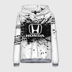 Толстовка-худи мужская Honda: Black Spray, цвет: 3D-меланж