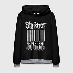 Толстовка-худи мужская Slipknot: People Shit, цвет: 3D-меланж