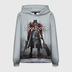Толстовка-худи мужская Bloodborne: Hell Knight, цвет: 3D-меланж