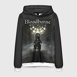 Толстовка-худи мужская Bloodborne: Shrine, цвет: 3D-белый