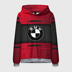 Толстовка-худи мужская BMW SPORT, цвет: 3D-меланж