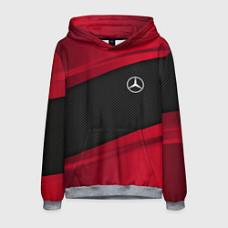 Толстовка-худи мужская Mercedes Benz: Red Sport, цвет: 3D-меланж