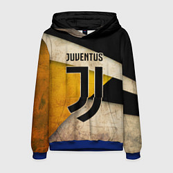 Толстовка-худи мужская FC Juventus: Old Style, цвет: 3D-синий