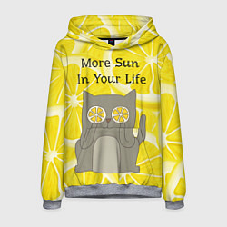 Толстовка-худи мужская More Sun In Your Life, цвет: 3D-меланж