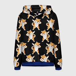 Толстовка-худи мужская Foxes Dab, цвет: 3D-синий