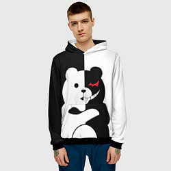 Толстовка-худи мужская Monokuma Drae, цвет: 3D-черный — фото 2