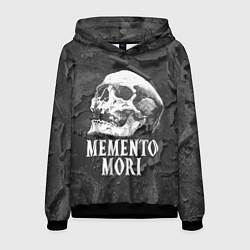 Толстовка-худи мужская Memento Mori, цвет: 3D-черный