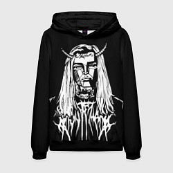 Толстовка-худи мужская Ghostemane: Devil, цвет: 3D-черный