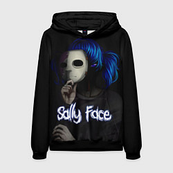 Толстовка-худи мужская Sally Face: Dark Mask, цвет: 3D-черный