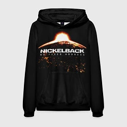 Толстовка-худи мужская Nickelback: No Fixed Addres, цвет: 3D-черный