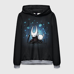 Толстовка-худи мужская Hollow Knight, цвет: 3D-меланж