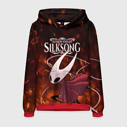 Толстовка-худи мужская Hollow Knight: Silksong, цвет: 3D-красный