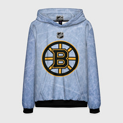 Толстовка-худи мужская Boston Bruins: Hot Ice, цвет: 3D-черный