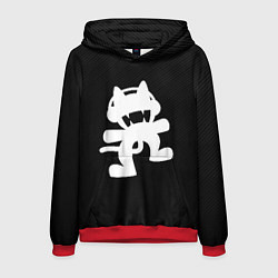 Толстовка-худи мужская MONSTERCAT, цвет: 3D-красный