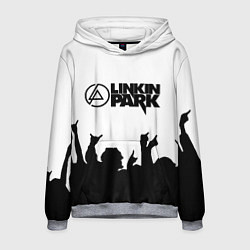 Толстовка-худи мужская LINKIN PARK, цвет: 3D-меланж