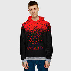 Толстовка-худи мужская Overlord, цвет: 3D-меланж — фото 2