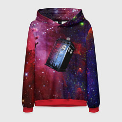 Толстовка-худи мужская Doctor Who, цвет: 3D-красный