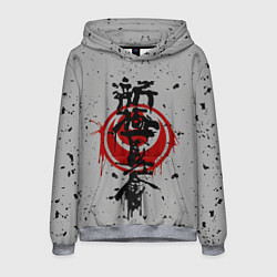 Толстовка-худи мужская Синкёкусинкай каратэ - до, цвет: 3D-меланж