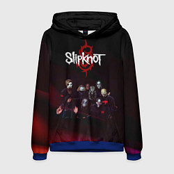 Толстовка-худи мужская Slipknot, цвет: 3D-синий