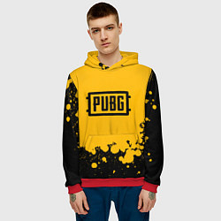 Толстовка-худи мужская PUBG, цвет: 3D-красный — фото 2