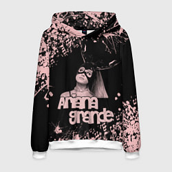 Толстовка-худи мужская ARIANA GRANDE, цвет: 3D-белый
