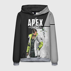 Толстовка-худи мужская Apex Legends, цвет: 3D-меланж