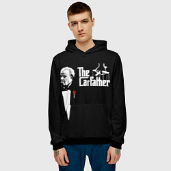 Толстовка-худи мужская The Carfather Top Gear, цвет: 3D-черный — фото 2
