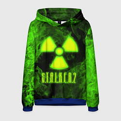 Толстовка-худи мужская STALKER 2, цвет: 3D-синий