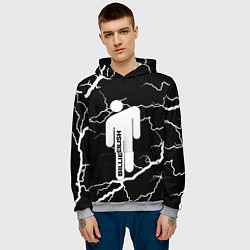 Толстовка-худи мужская BILLIE EILISH, цвет: 3D-меланж — фото 2