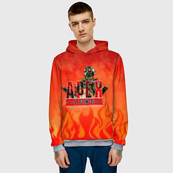 Толстовка-худи мужская Apex Legends, цвет: 3D-меланж — фото 2