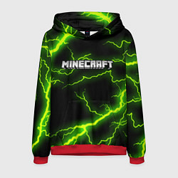 Толстовка-худи мужская MINECRAFT STORM, цвет: 3D-красный