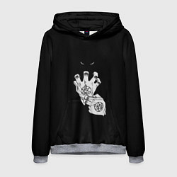 Толстовка-худи мужская Выжигющий Искру, цвет: 3D-меланж