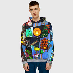 Толстовка-худи мужская Terraria allpic, цвет: 3D-меланж — фото 2