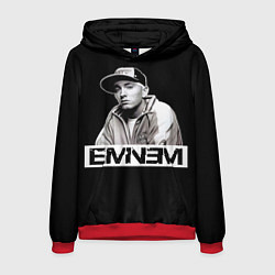 Толстовка-худи мужская Eminem, цвет: 3D-красный