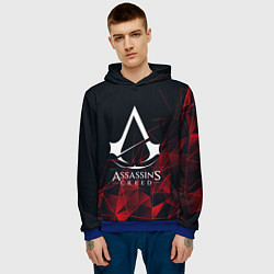 Толстовка-худи мужская ASSASSINS CREED, цвет: 3D-синий — фото 2