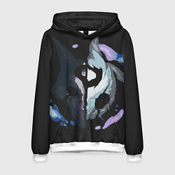 Толстовка-худи мужская League of Legends, цвет: 3D-белый