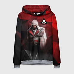 Толстовка-худи мужская Assasin's creed, цвет: 3D-меланж