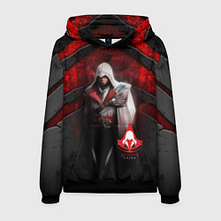 Толстовка-худи мужская Assasin's creed, цвет: 3D-черный