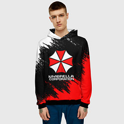 Толстовка-худи мужская UMBRELLA CORP, цвет: 3D-черный — фото 2