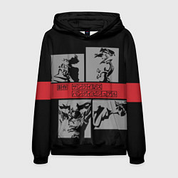 Толстовка-худи мужская Cowboy Bebop anime, цвет: 3D-черный