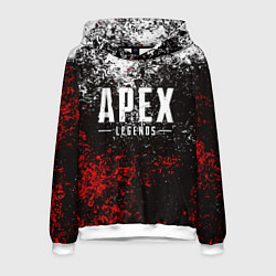 Толстовка-худи мужская APEX LEGENDS, цвет: 3D-белый