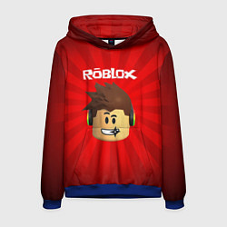 Толстовка-худи мужская ROBLOX, цвет: 3D-синий