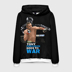 Толстовка-худи мужская Tony Ferguson, цвет: 3D-белый