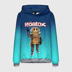Толстовка-худи мужская ROBLOX, цвет: 3D-меланж
