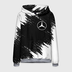 Толстовка-худи мужская MERCEDES, цвет: 3D-меланж